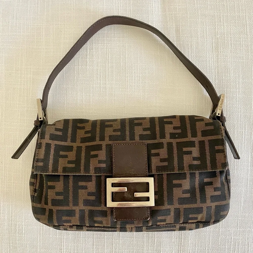 Fendi Zucca Baguette - Picture 1 of 10
